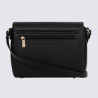 Sac porté travers Hexagona, sac porté travers classe et moderne femme en noir