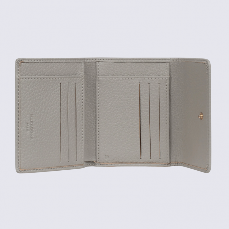 Portefeuille Hexagona, portefeuille ligne Zora femme gris clair