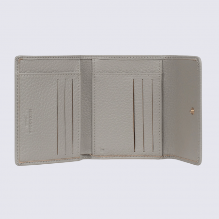 Portefeuille Hexagona, portefeuille ligne Zora femme gris clair