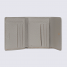 Portefeuille Hexagona, portefeuille ligne Zora femme gris clair