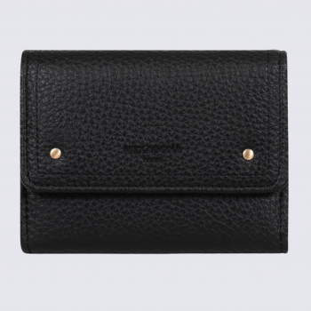 Portefeuille Hexagona, portefeuille ligne Zora femme noir