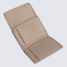 Portefeuille Hexagona, portefeuille ligne Zora femme taupe