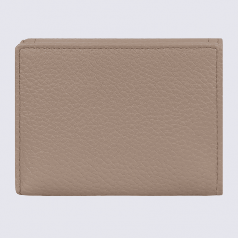 Portefeuille Hexagona, portefeuille ligne Zora femme taupe