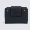 Portefeuille Hexagona, portefeuille ligne Zora femme bleu nuit