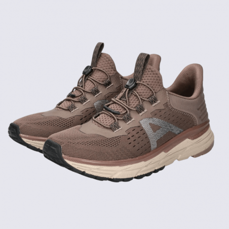 Baskets Allrounder, baskets sportives et confortables femme en mesh bison