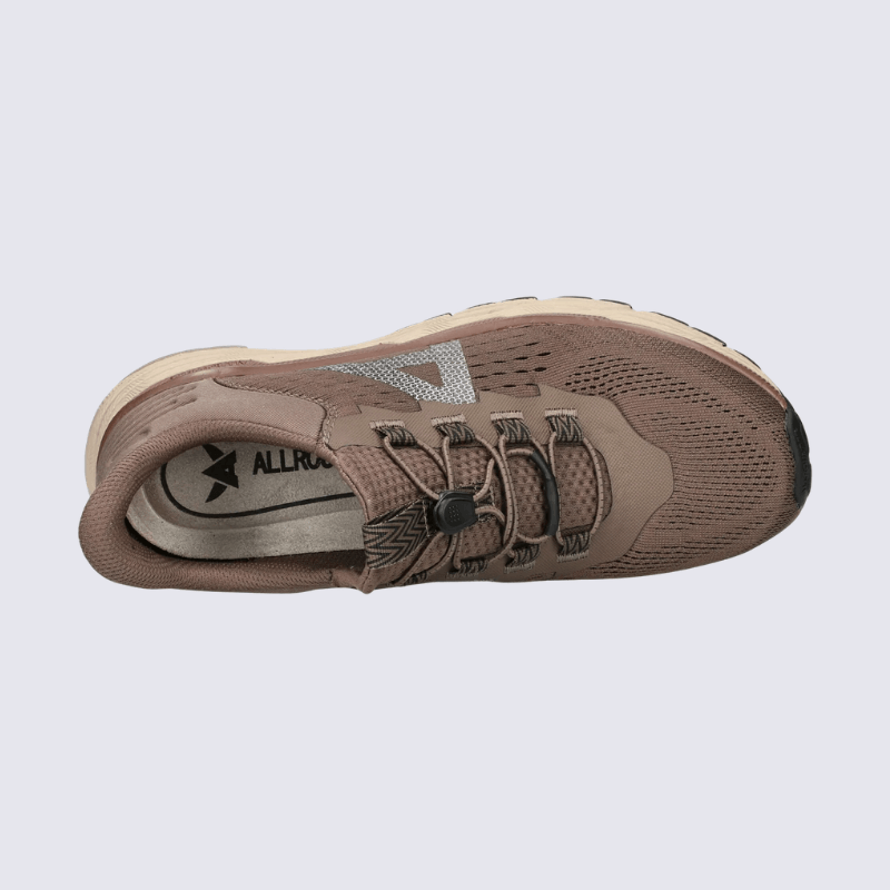 Baskets Allrounder, baskets sportives et confortables femme en mesh bison