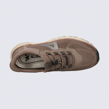 Baskets Allrounder, baskets sportives et confortables femme en mesh bison