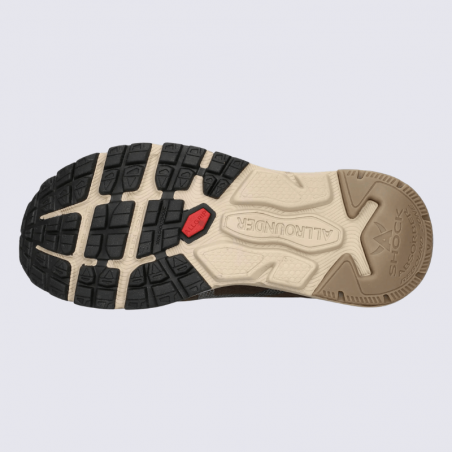 Baskets Allrounder, baskets sportives et confortables femme en mesh bison
