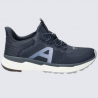 Baskets Allrounder, baskets sportives et confortables homme en textile bleu
