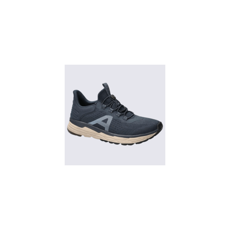 Baskets Allrounder, baskets sportives et confortables homme en textile bleu