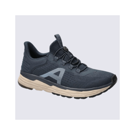 Baskets Allrounder, baskets sportives et confortables homme en textile bleu