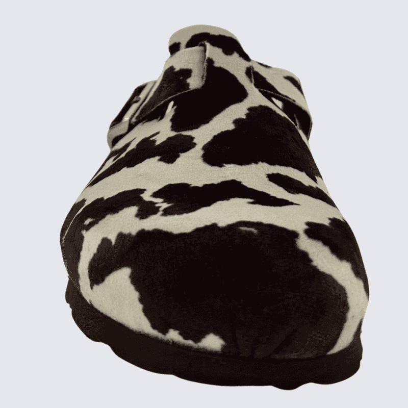 Mules Rohde, mules confortables et modernes femme en textile moka