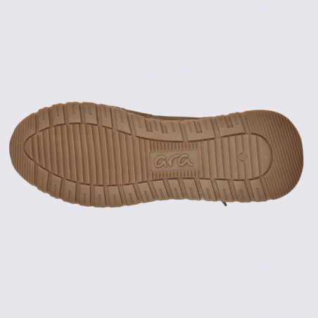 Basket Ara, Basket femme en daim couleur forêt