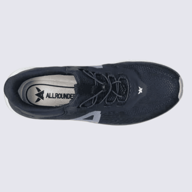 Baskets Allrounder, baskets sportives et confortables homme en textile bleu