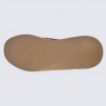 Chaussons Semelflex, chaussons charentaises chaudes homme brique