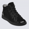 Baskets Ara, sneakers confort pour femme en cuir noir