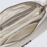 Sac bandoulière Wonders, sac tendance motif W femme en couleur argent