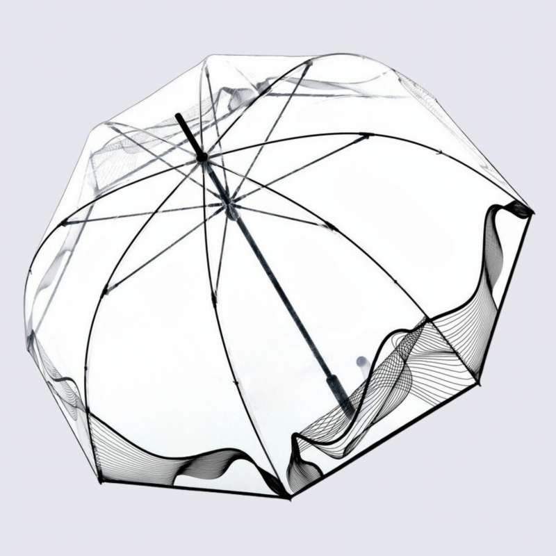 Parapluie cloche transparent C.760 Knirps, Parapluie cloche transparent