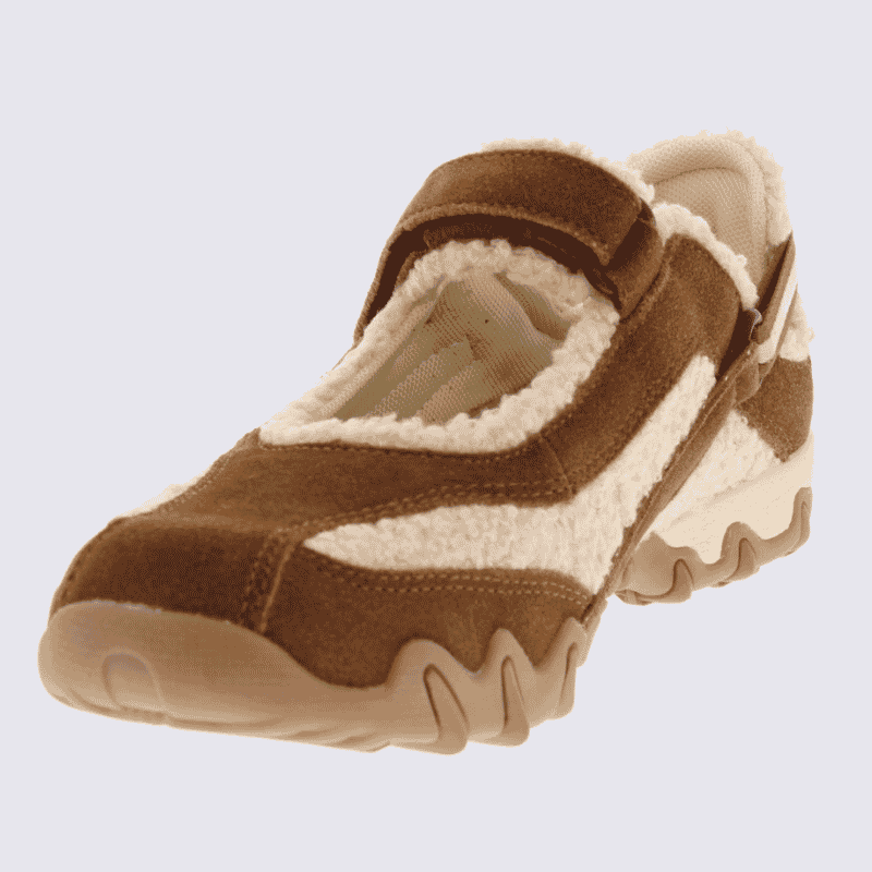 Chaussures de marche pour Femme Allrounder brun et beige