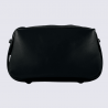 Sac Charlotte, Sac Élégant Compacte Femme en Cuir Noir