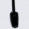 Sac Charlotte, Sac Élégant Compacte Femme en Cuir Noir
