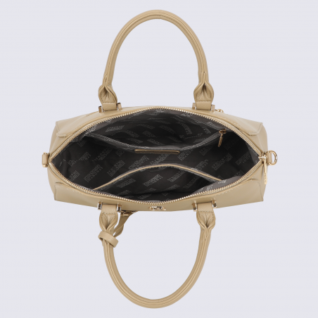 Sac porté main Georges Rech, sac porté main tendance femme taupe