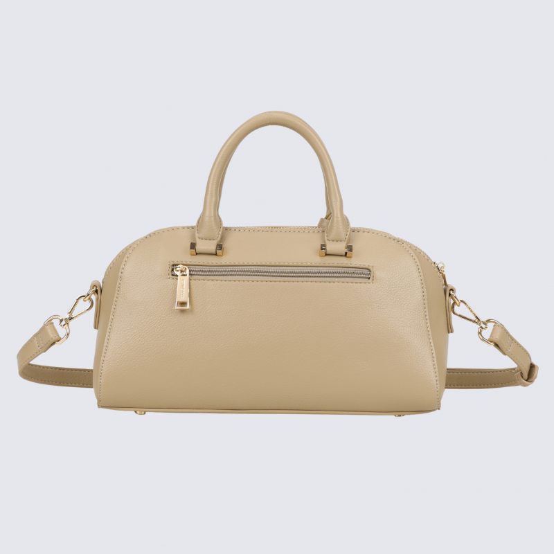 Sac porté main Georges Rech, sac porté main tendance femme taupe