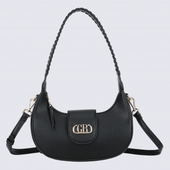 Sac porté épaule Georges Rech, sac porté épaule tendance femme noir