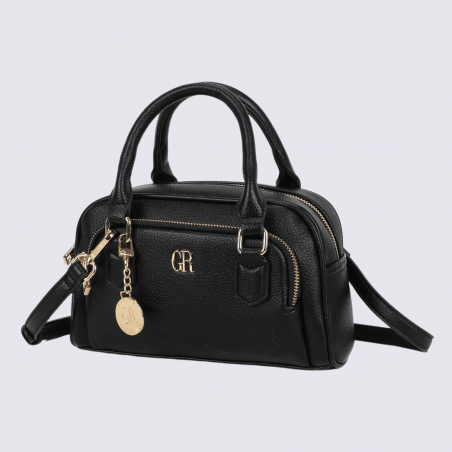 Sac porté main Georges Rech, sac porté main tendance femme noir