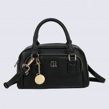 Sac porté main Georges Rech, sac porté main tendance femme noir