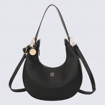 Sac porté épaule Georges Rech, sac porté épaule tendance femme noir
