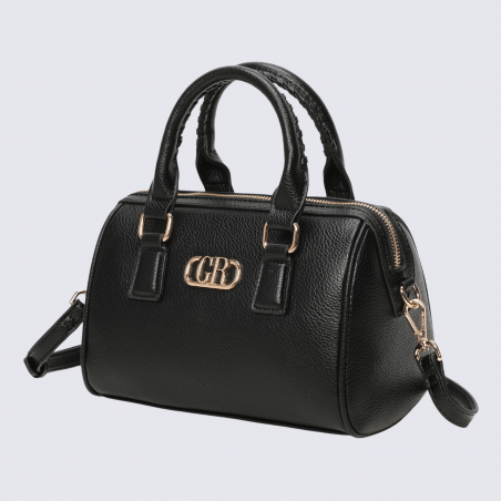 Sac porté main Georges Rech, sac porté main tendance femme noir