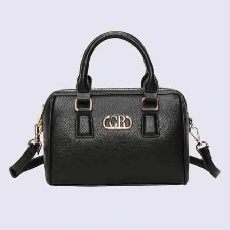 Sac porté main Georges Rech, sac porté main tendance femme noir