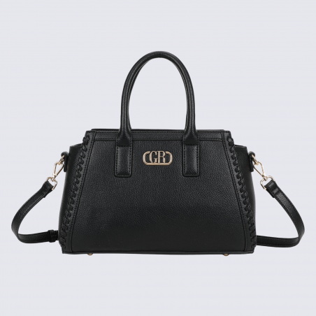 Sac porté main Georges Rech, sac porté main tendance femme noir