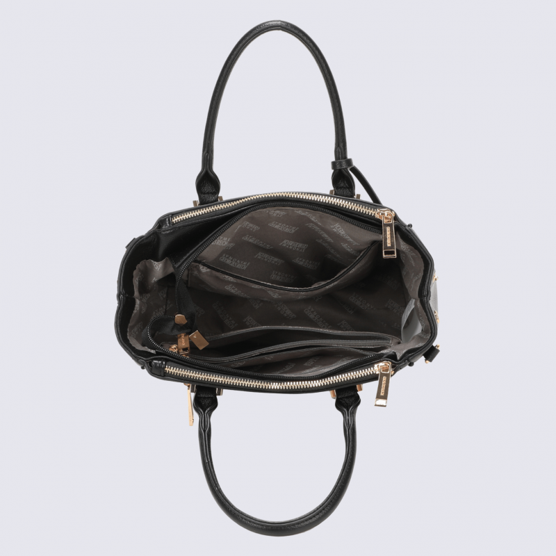 Sac porté main Georges Rech, sac porté main tendance femme noir