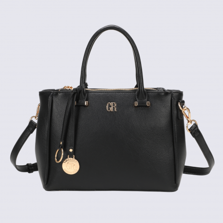 Sac porté main Georges Rech, sac porté main tendance femme noir