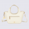 Sac porté main Georges Rech, sac porté main tendance femme écru