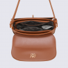 Sac porté croisé Georges Rech, sac porté croisé tendance femme camel