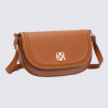 Sac porté croisé Georges Rech, sac porté croisé tendance femme camel