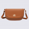 Sac porté croisé Georges Rech, sac porté croisé tendance femme camel