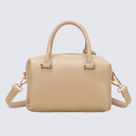 Sac porté main Georges Rech, sac porté main tendance femme taupe