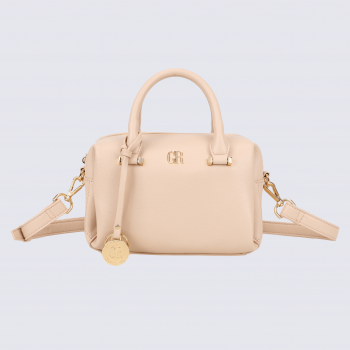 Sac porté main Georges Rech, sac porté main tendance femme rose claire