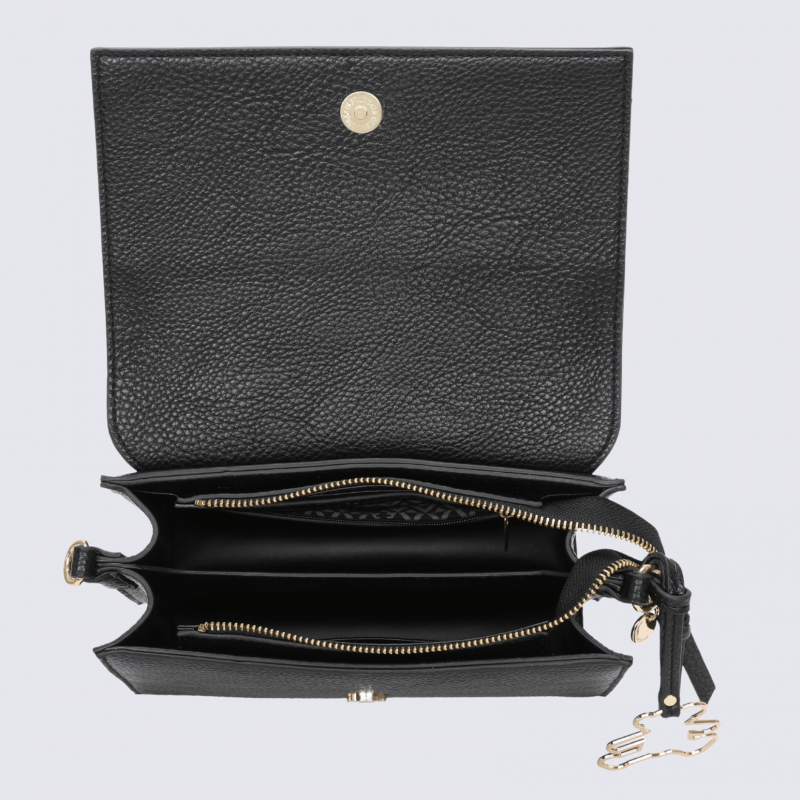 Sac porté épaule Lulu Castagnette, sac porté épaule femme en noir