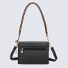 Sac porté épaule Lulu Castagnette, sac porté épaule femme en noir