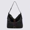 Sac à main porté épaule Lulu Castagnette, sac à main porté épaule Zinna noir