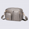 Sac à main porté croisé Lulu Castagnette, sac à main porté croisé Zahra bronze