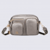 Sac à main porté croisé Lulu Castagnette, sac à main porté croisé Zahra bronze