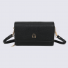 Compagnon pochette portable Lulu Castagnette, compagnon pochette portable femme en noir