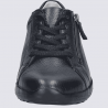 Baskets Waldlaufer, baskets confortables zippées femme en cuir marine