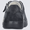Baskets Waldlaufer, baskets confortables zippées femme en cuir marine
